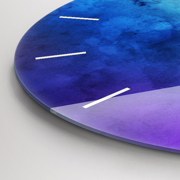 Pendule murale ronde Taches colorées