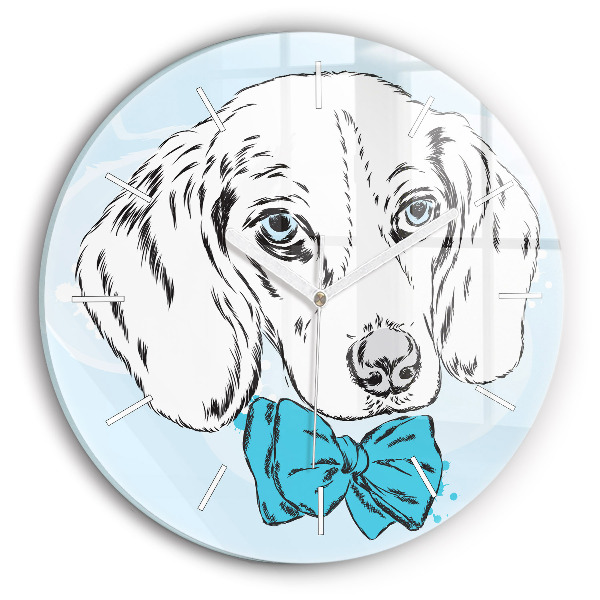 Horloge ronde Chiot