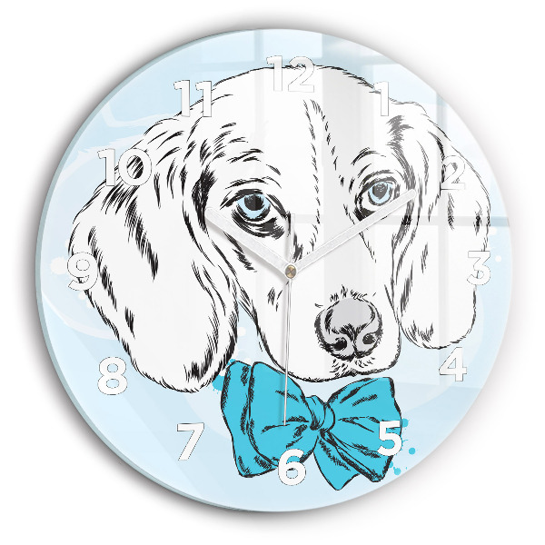 Horloge ronde Chiot