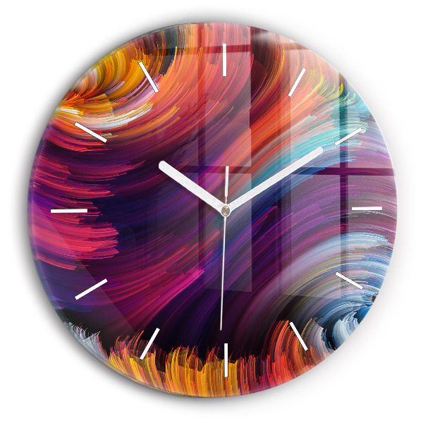 Horloge ronde 'Salle d''abstraction'