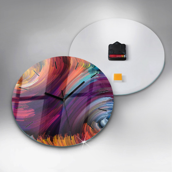 Horloge ronde 'Salle d''abstraction'
