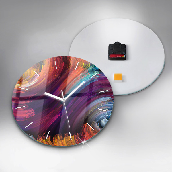 Horloge ronde 'Salle d''abstraction'