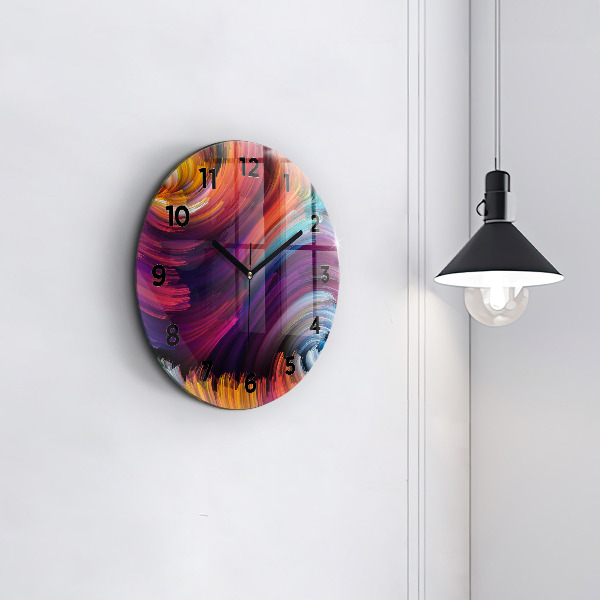 Horloge ronde 'Salle d''abstraction'