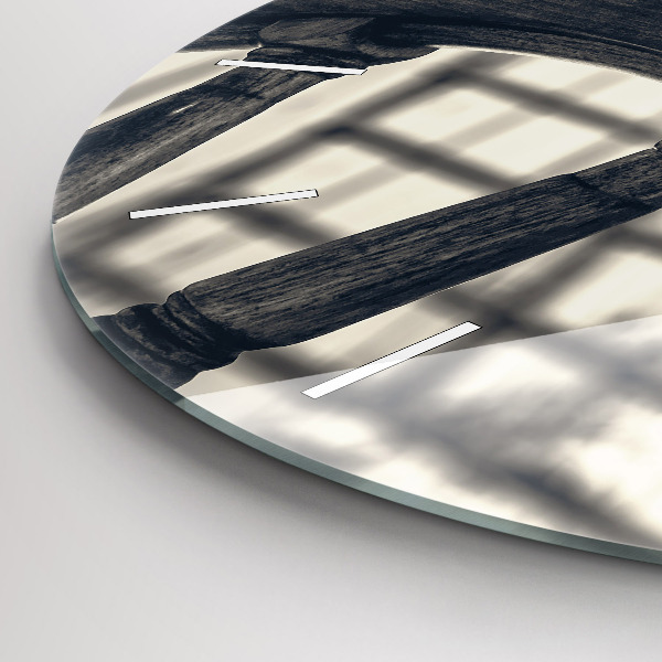 Horloge ronde Navire antique