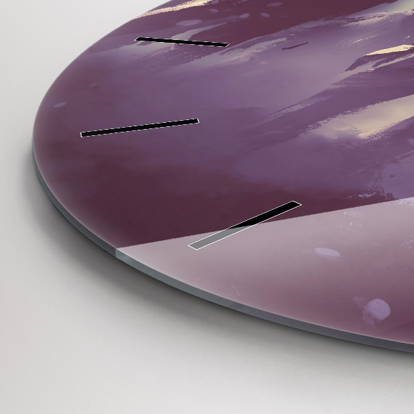 Horloge ronde Zombies la nuit - Halloween