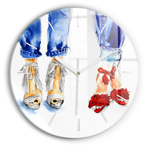 Horloge ronde Talons hauts pour femmes