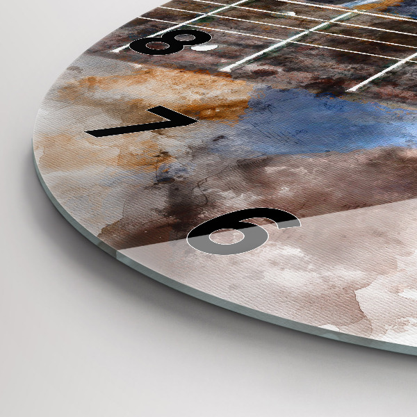 Horloge ronde Graphiques de guitare
