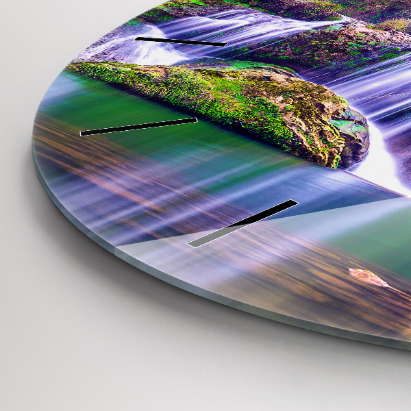 Horloge ronde Cascade de Jiulong, Chine