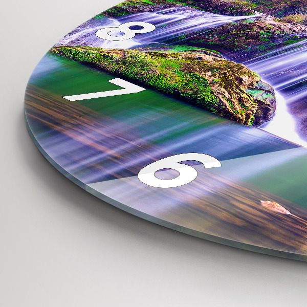 Horloge ronde Cascade de Jiulong, Chine