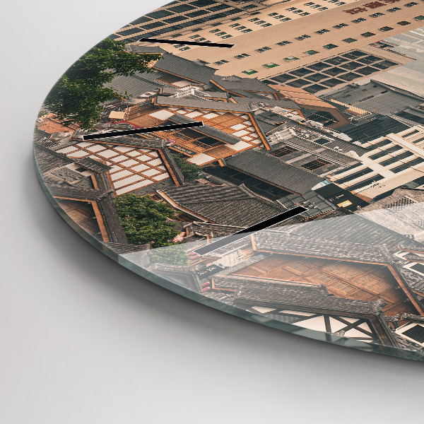 Horloge ronde Vieille ville de Chongqing