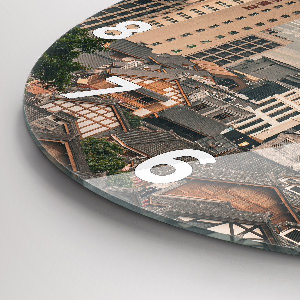 Horloge ronde Vieille ville de Chongqing