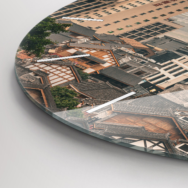 Horloge ronde Vieille ville de Chongqing