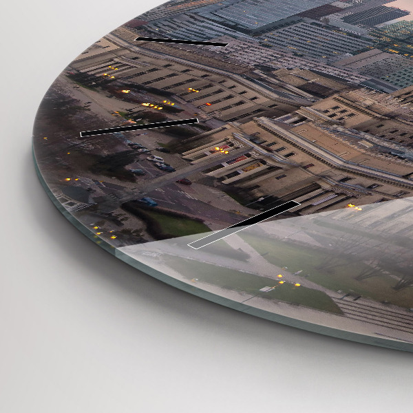 Horloge ronde Panorama de Varsovie