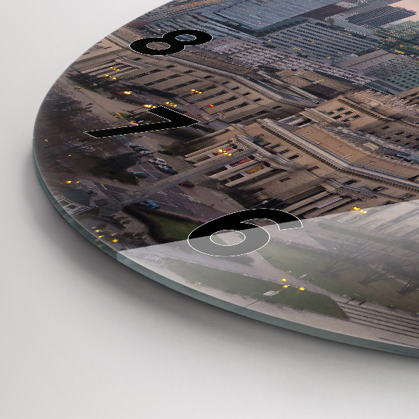 Horloge ronde Panorama de Varsovie