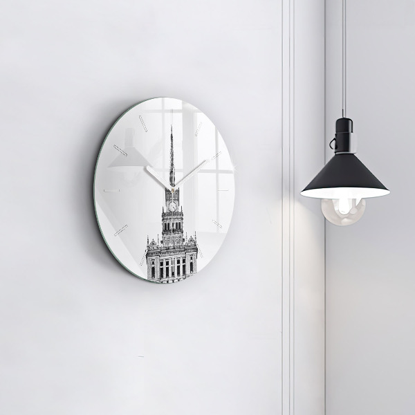 Horloge ronde Palais de la culture et de la science