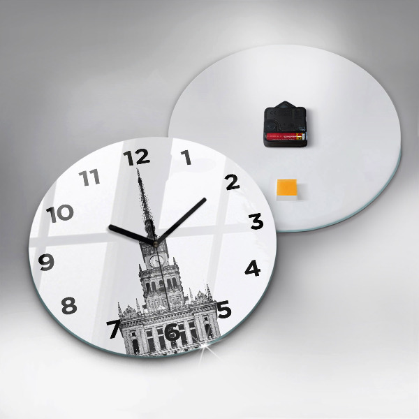 Horloge ronde Palais de la culture et de la science