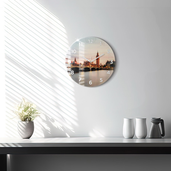 Horloge ronde Panorama de Big Ben à Londres