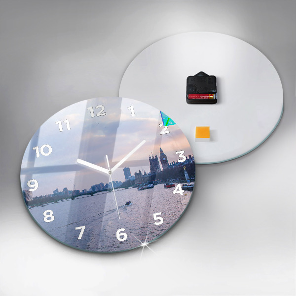 Horloge ronde Panorama de la ville du London Eye