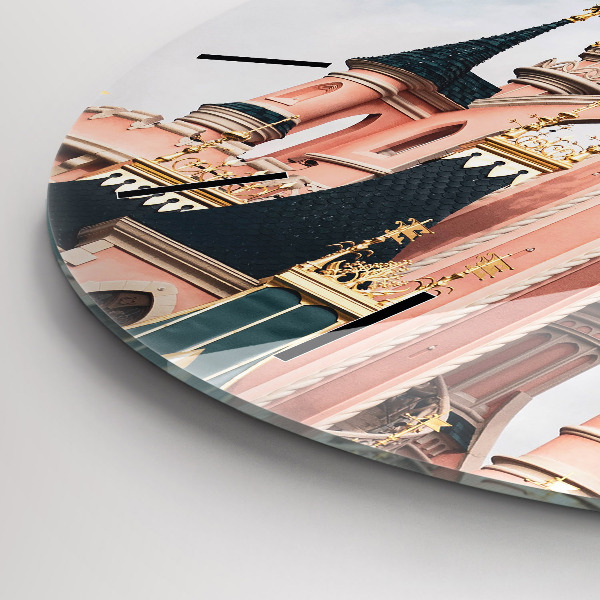 Horloge ronde Château de Disneyland Paris