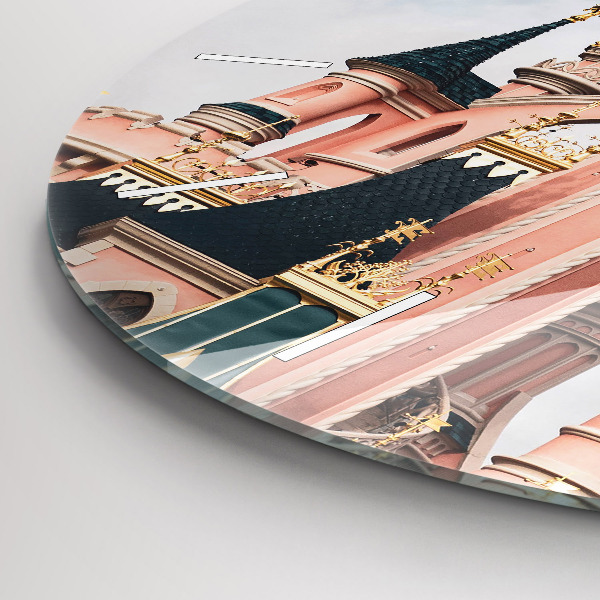 Horloge ronde Château de Disneyland Paris