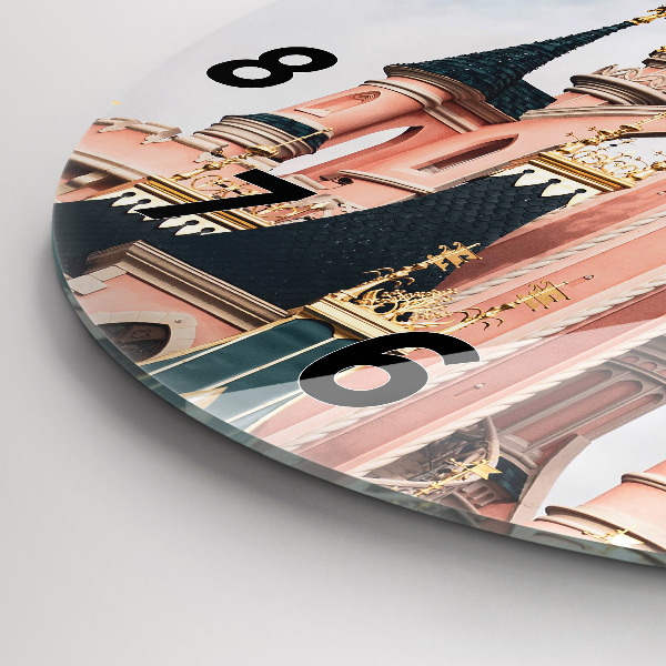 Horloge ronde Château de Disneyland Paris