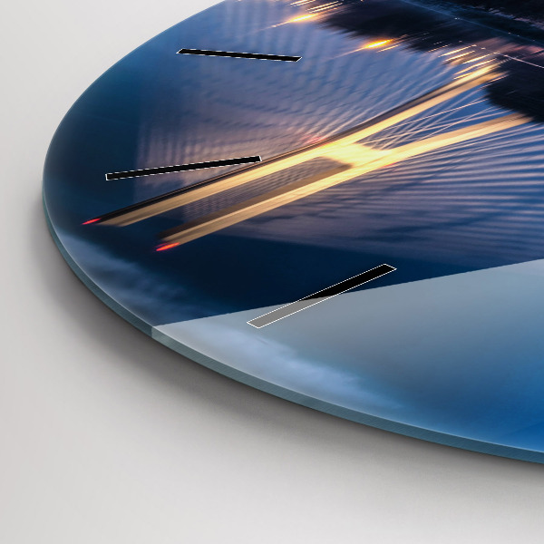 Horloge ronde Pont Rędziński à Wrocław