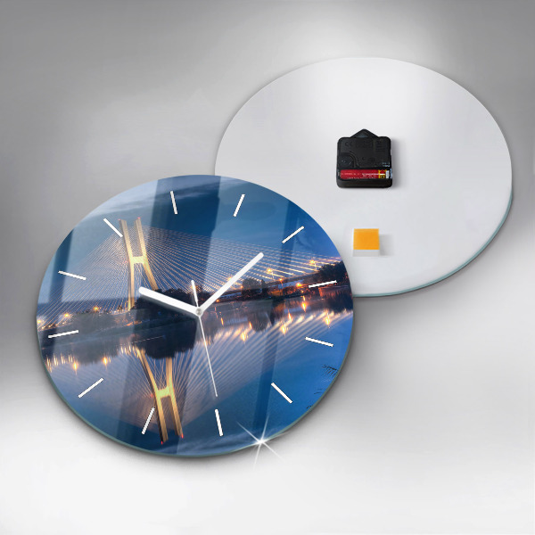 Horloge ronde Pont Rędziński à Wrocław