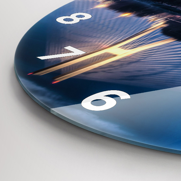 Horloge ronde Pont Rędziński à Wrocław