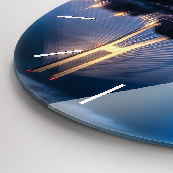 Horloge ronde Pont Rędziński à Wrocław