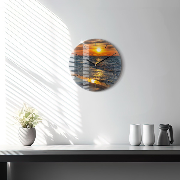 Horloge ronde Władysławowo, mer Baltique