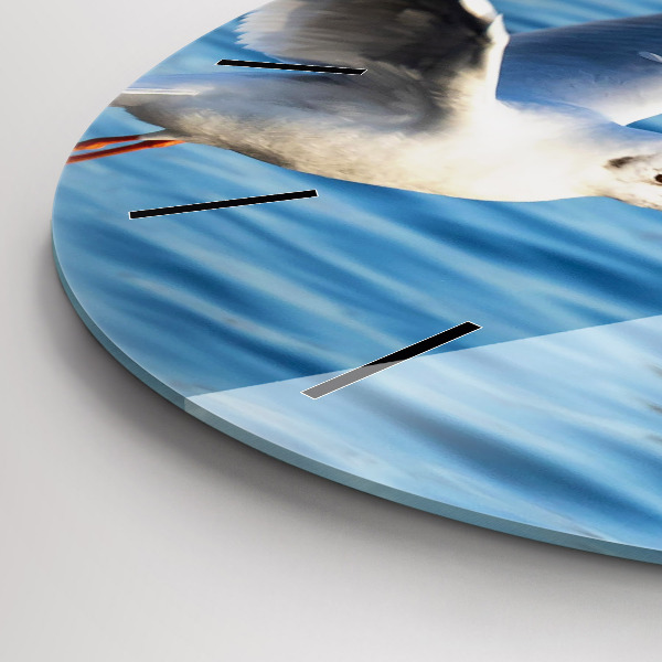 Horloge ronde Mouettes à Gdynia