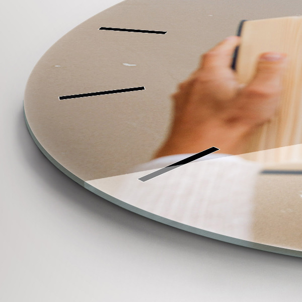 Horloge ronde Un moment avec un livre