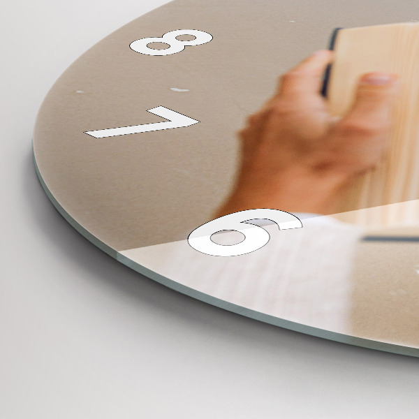 Horloge ronde Un moment avec un livre