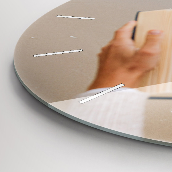 Horloge ronde Un moment avec un livre
