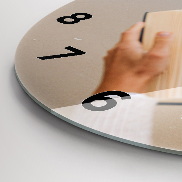 Horloge ronde Un moment avec un livre
