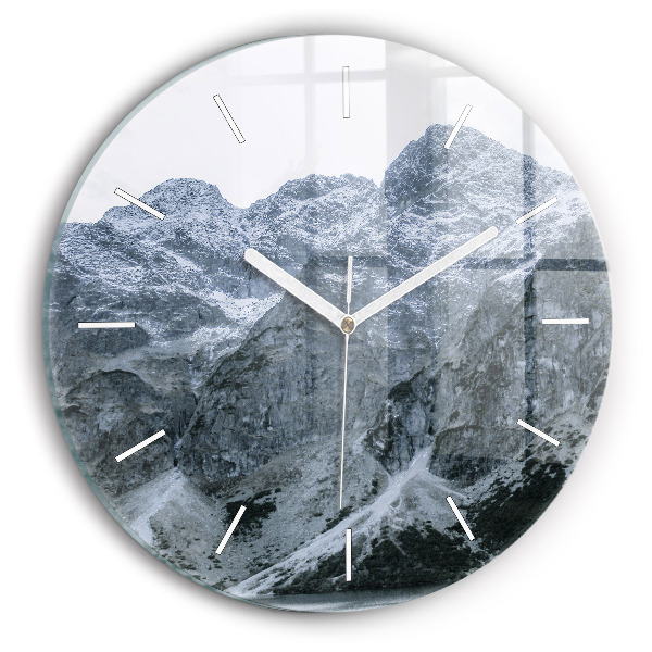 Horloge ronde Morskie Oko dans les Tatras