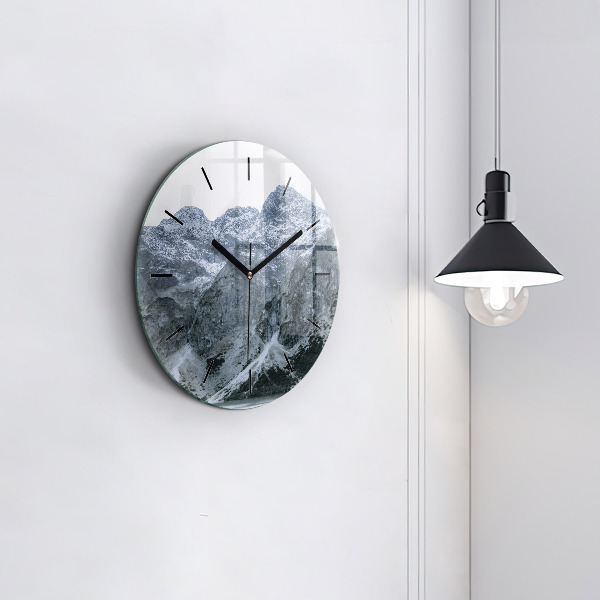 Horloge ronde Morskie Oko dans les Tatras