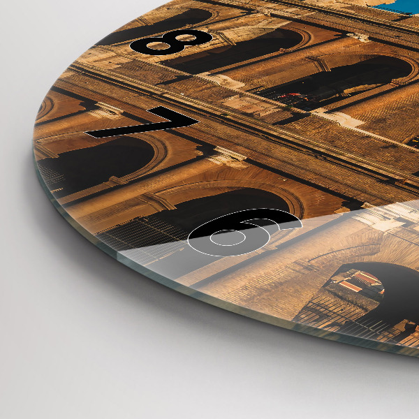 Horloge ronde Le Colisée en Italie