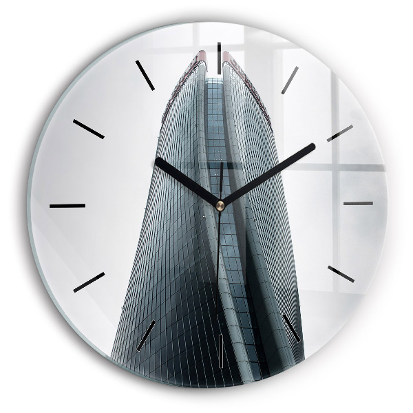 Horloge ronde Gratte-ciel à Milan