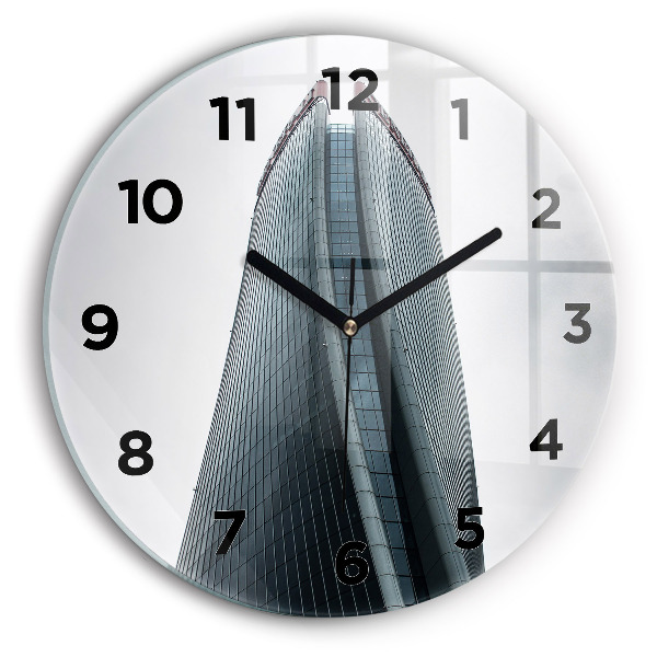 Horloge ronde Gratte-ciel à Milan