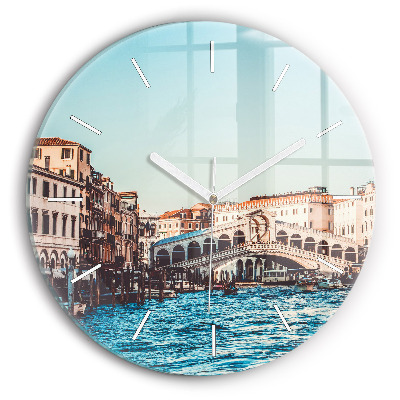 Horloge ronde Pont du Rialto à Venise