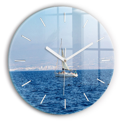 Horloge ronde Yacht à Tenerife