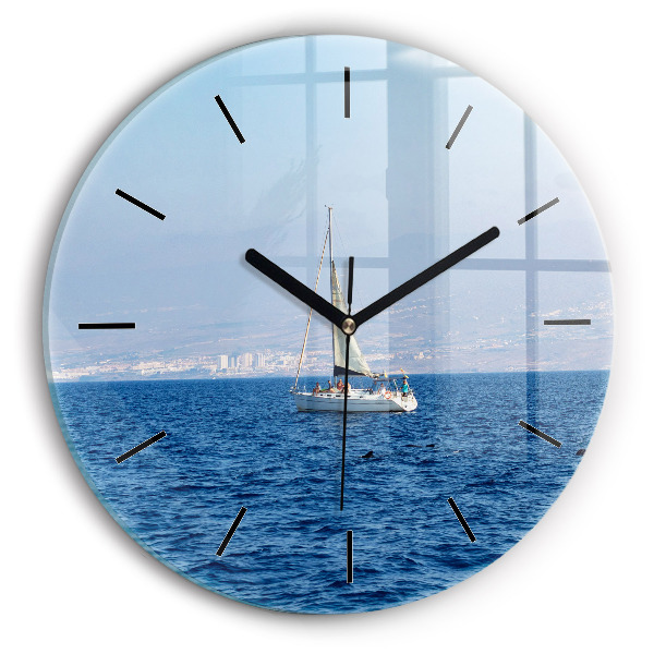 Horloge ronde Yacht à Tenerife