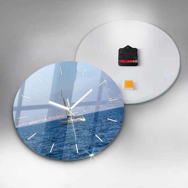Horloge ronde Yacht à Tenerife