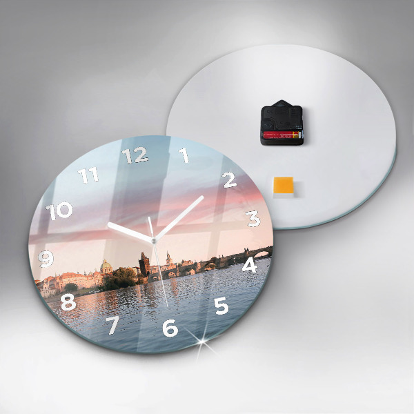 Horloge ronde Pont Charles à Prague