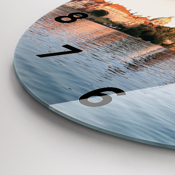 Horloge ronde Pont Charles à Prague