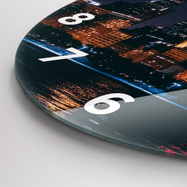 Horloge ronde Paysage urbain de Chicago