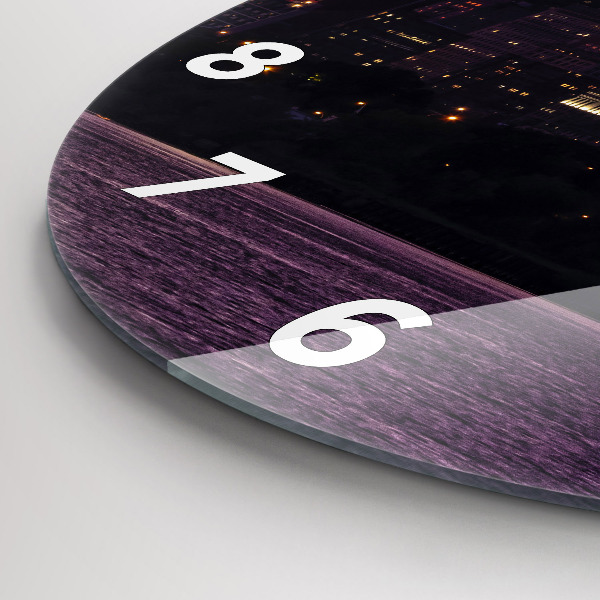 Horloge ronde Horizon de la ville de Philadelphie