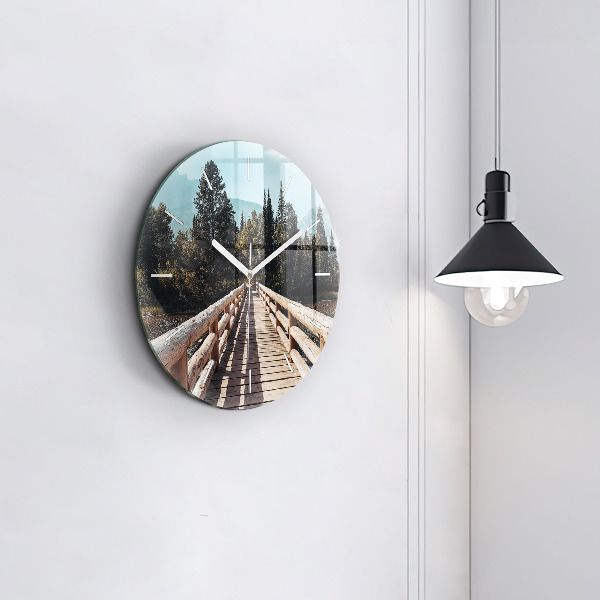 Horloge ronde Montagnes de Yellowstone