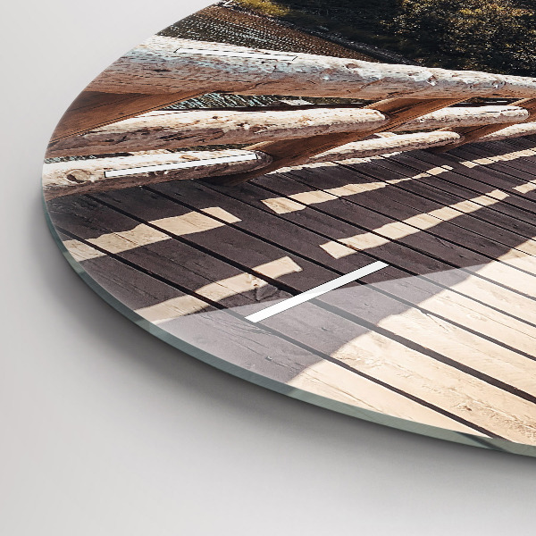 Horloge ronde Montagnes de Yellowstone